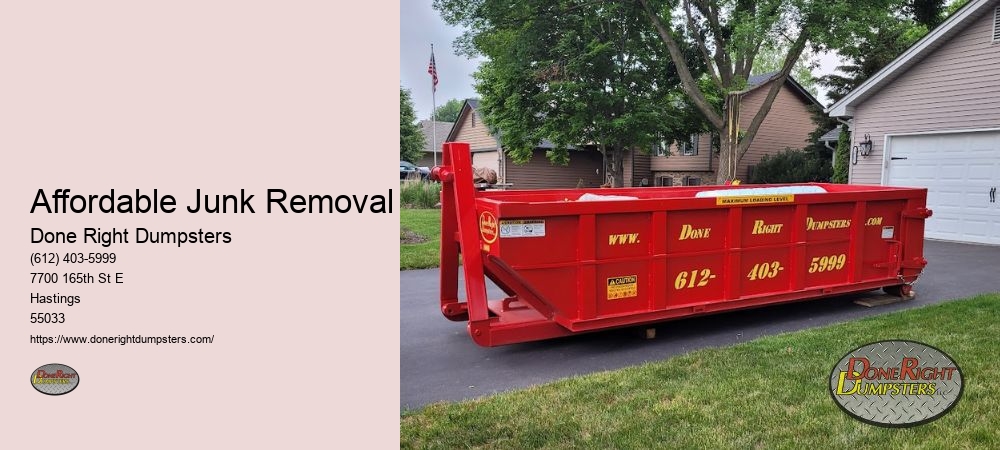 Affordable Construction Dumpster Rental