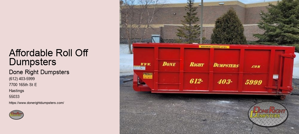 Big Dumpster Rental Near Me