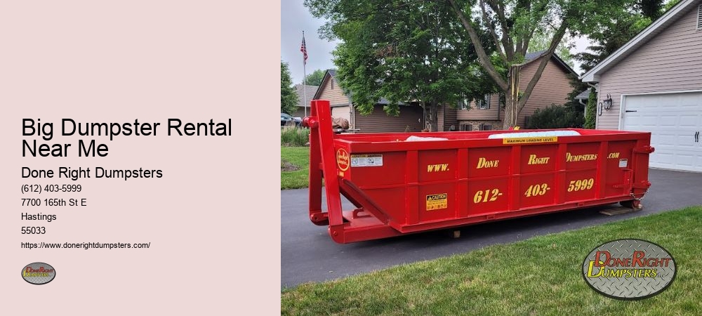 Small Dumpster Rental