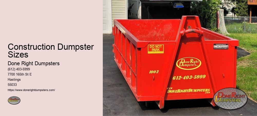 Dumpster Rental Services