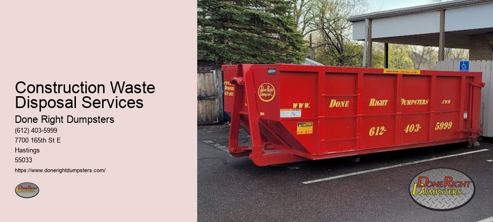 Dumpster Rental Near Hastings MN