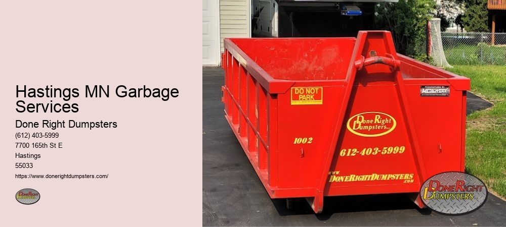 Residential Friendly Dumpsters