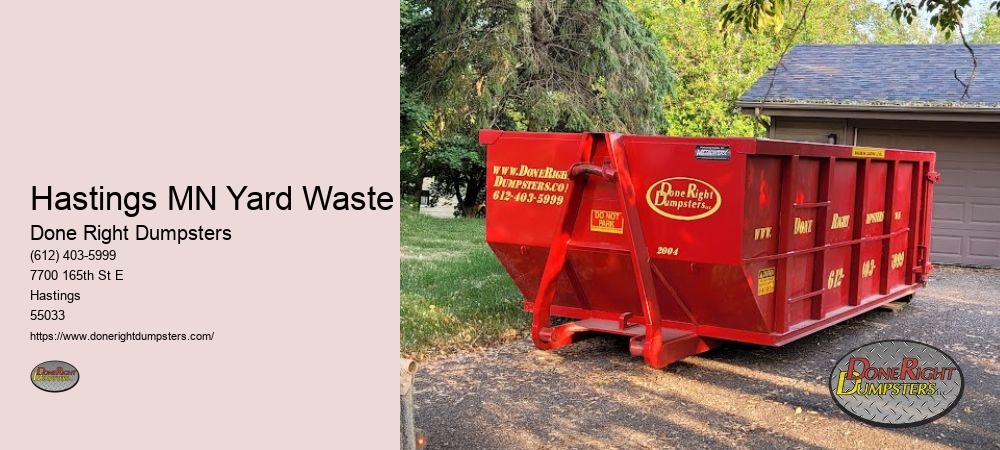 Hastings MN Yard Waste