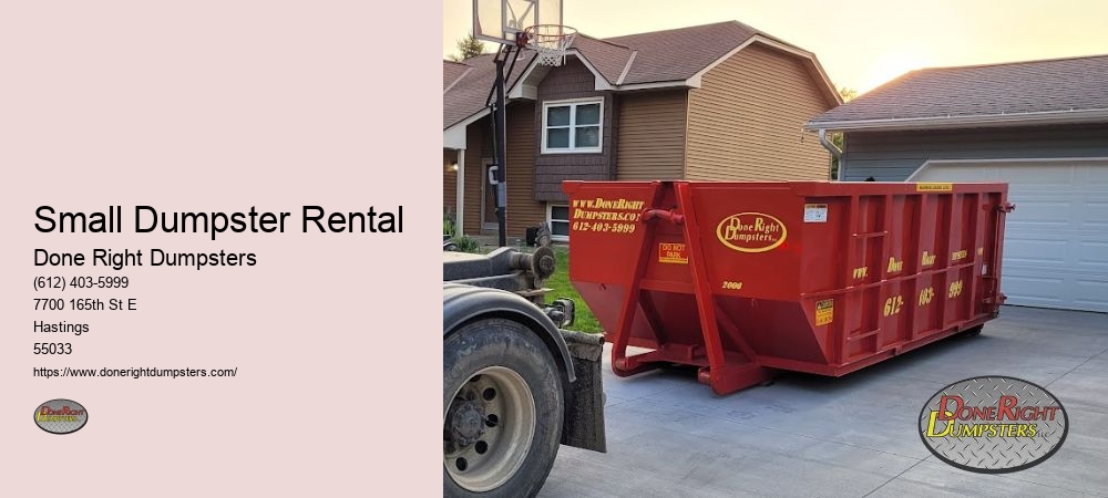 Dumpster Rental Hastings MN