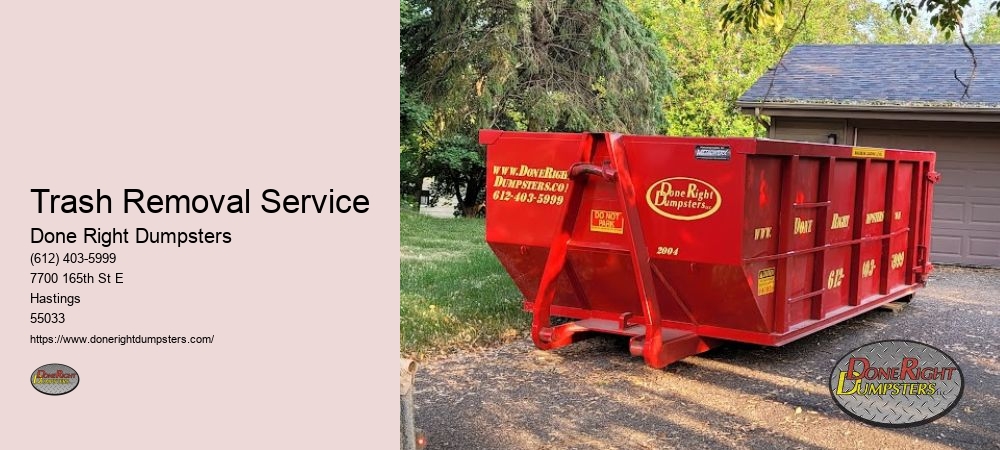 Trash Removal Service