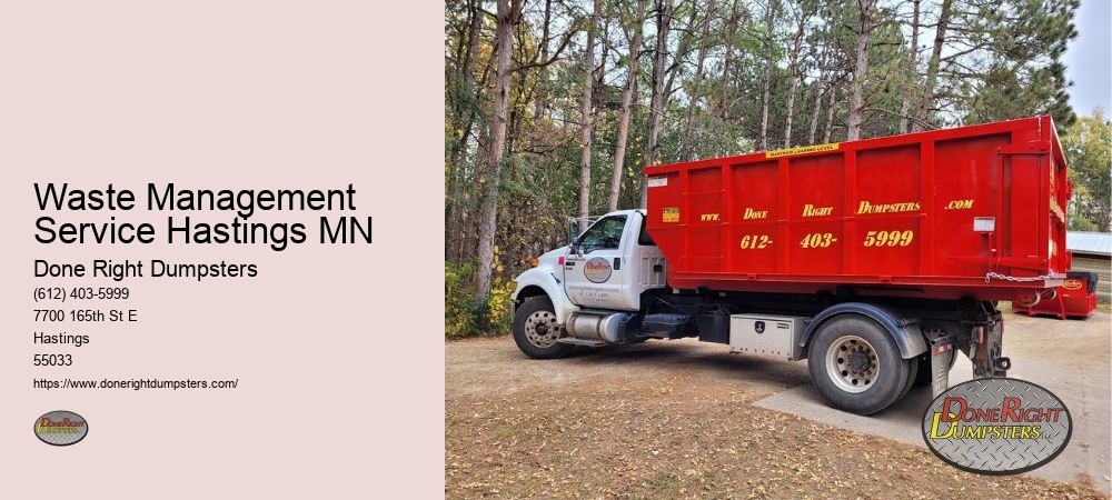 Small Dumpster Rental Hastings MN